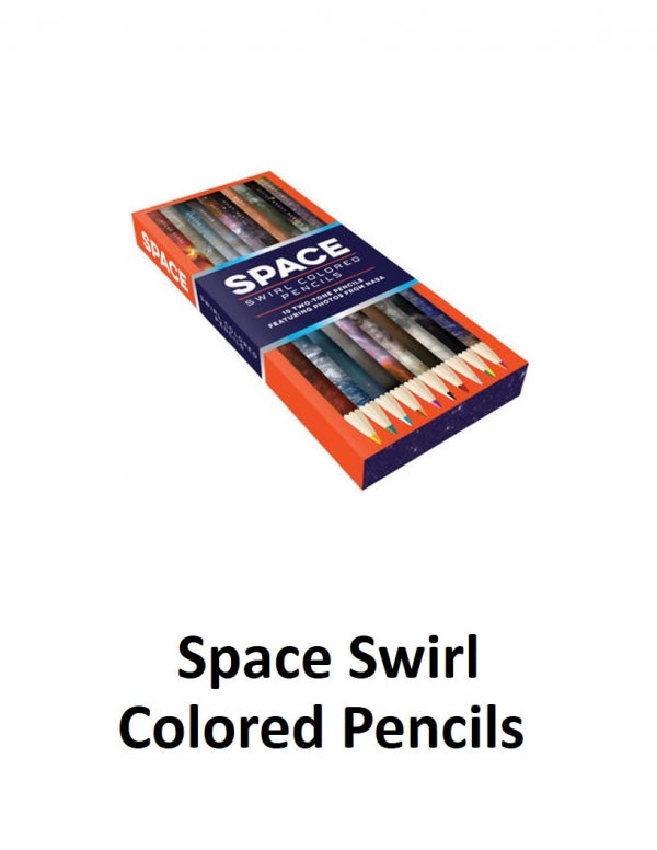 Space Swirl Colored Pencils