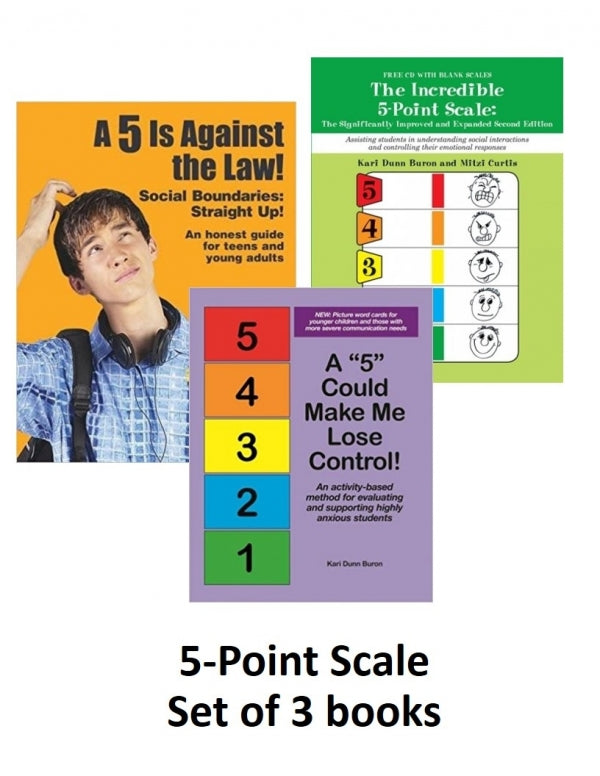 5-Point Scale Set of 3 books