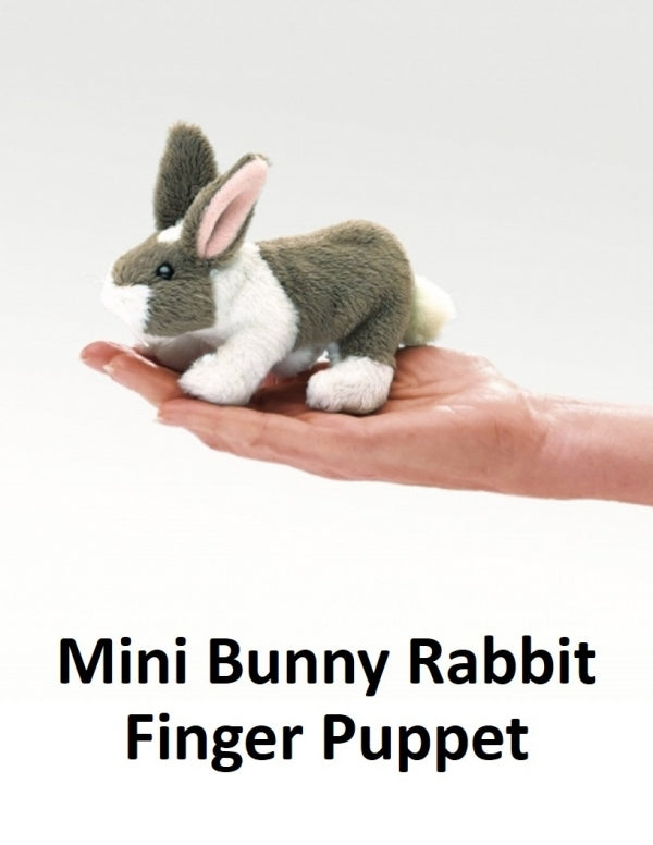 Mini Bunny Rabbit Puppet
