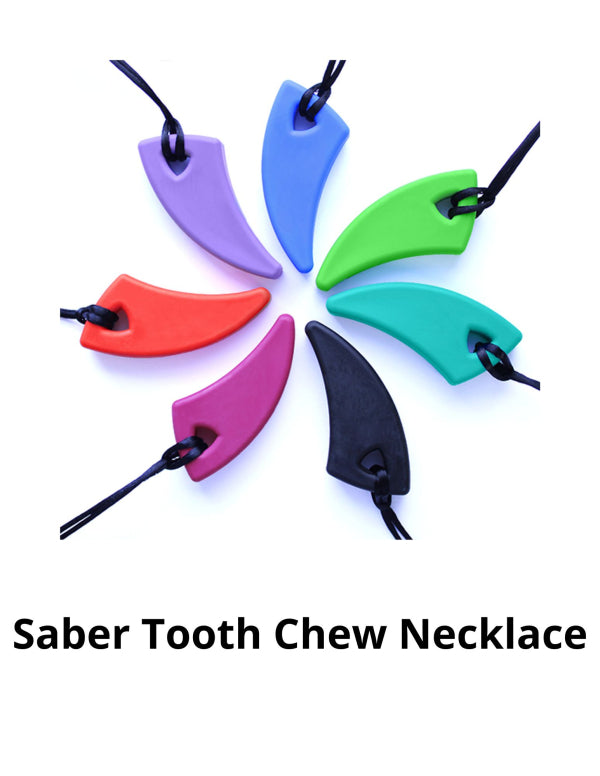 Saber Tooth Chew Necklace