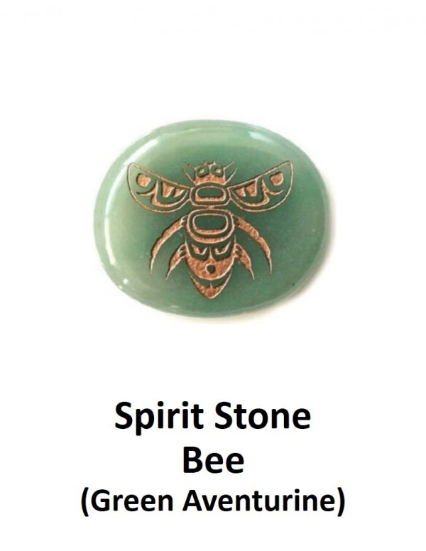 Spirit Stone - Green Aventurine Bee