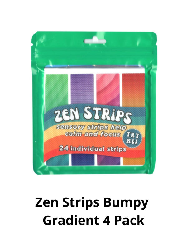 Zen Strips Bumpy Gradient 4 Pack