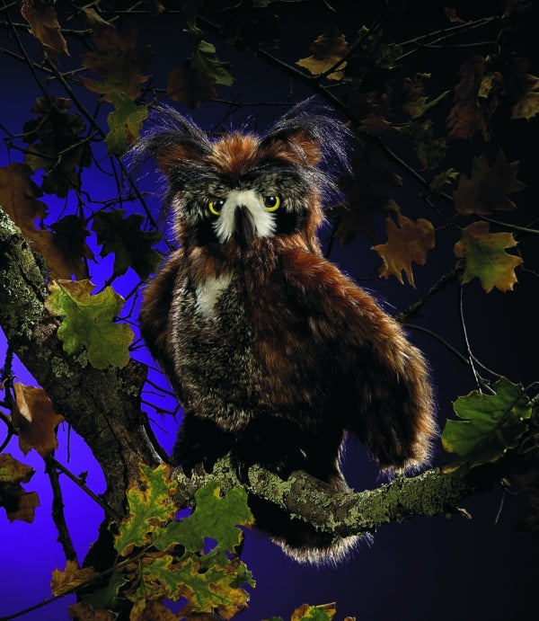 Great Horned Owl Puppet