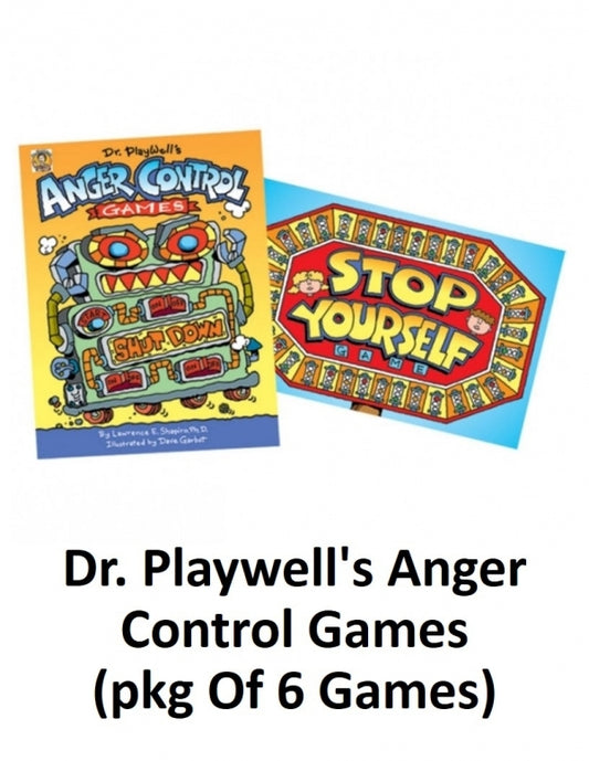 Dr. Playwell's Anger Control Games (pkg Of 6 Games)