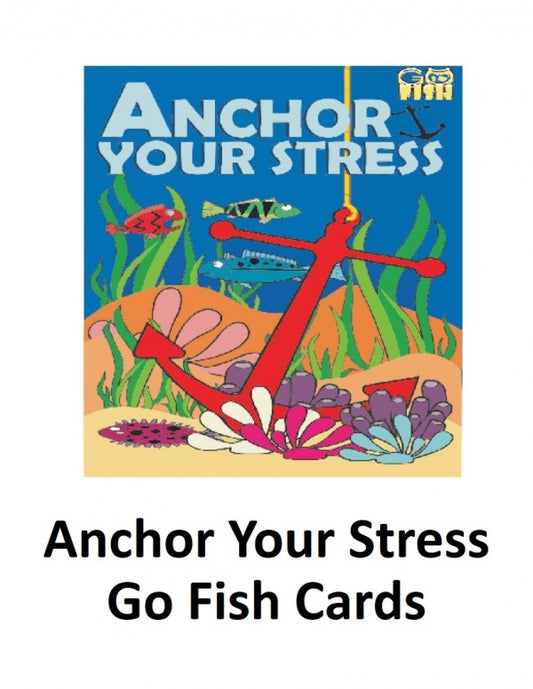 Anchor Your Stress Go Fish Cards