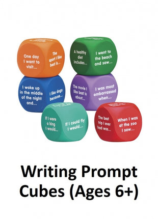 Writing Prompt Cubes