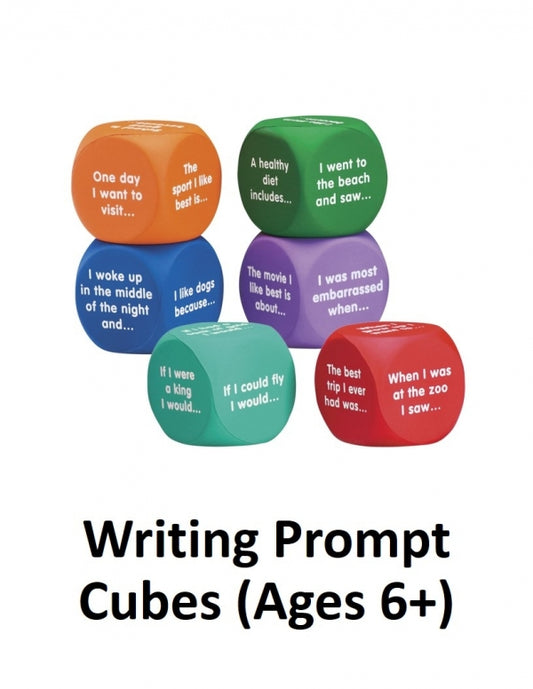 Writing Prompt Cubes