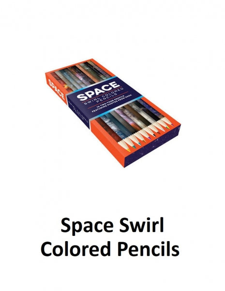 Space Swirl Colored Pencils