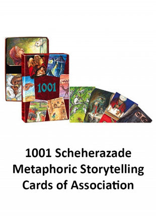 1001 Scheherazade Metaphoric Storytelling Cards of Association