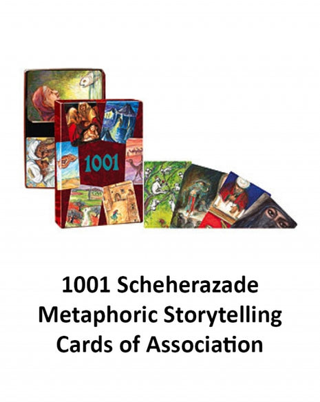 1001 Scheherazade Metaphoric Storytelling Cards of Association
