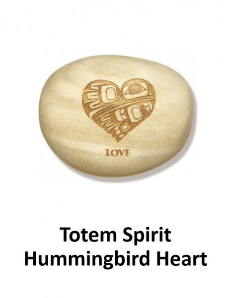 Totem Spirit Hummingbird Heart: Love