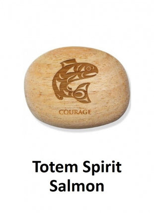 Totem Spirit Salmon: Courage