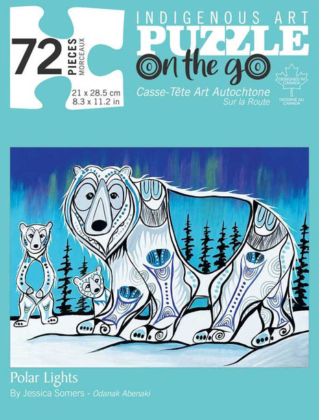 Polar Lights 72 Piece Puzzle