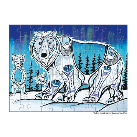 Polar Lights 72 Piece Puzzle