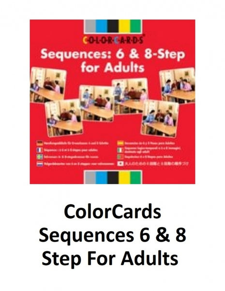 ColorCards Sequences: 6 & 8 Step For Adults