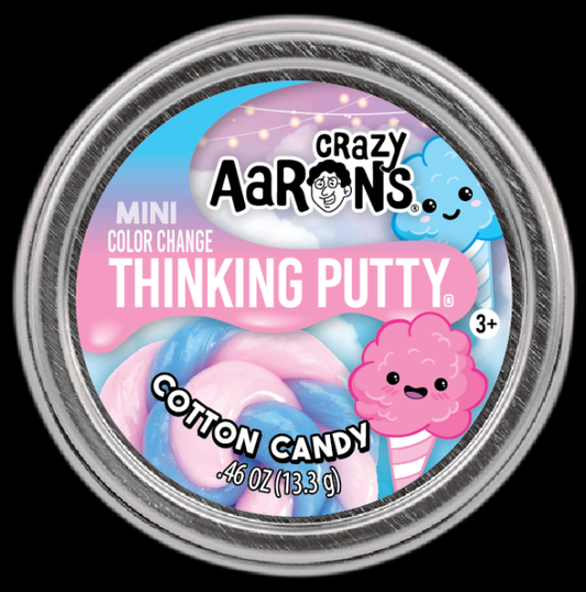 Mini Thinking Putty Cotton Candy 2"