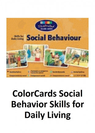 ColorCards Social Behavior Skills for Daily Living