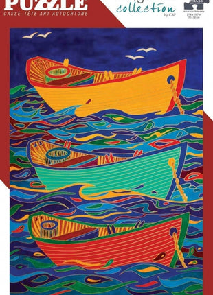 Three Dories 1000-Piece Puzzle