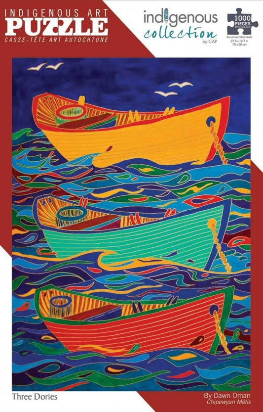Three Dories 1000-Piece Puzzle