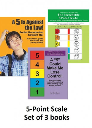 5-Point Scale Set of 3 Books