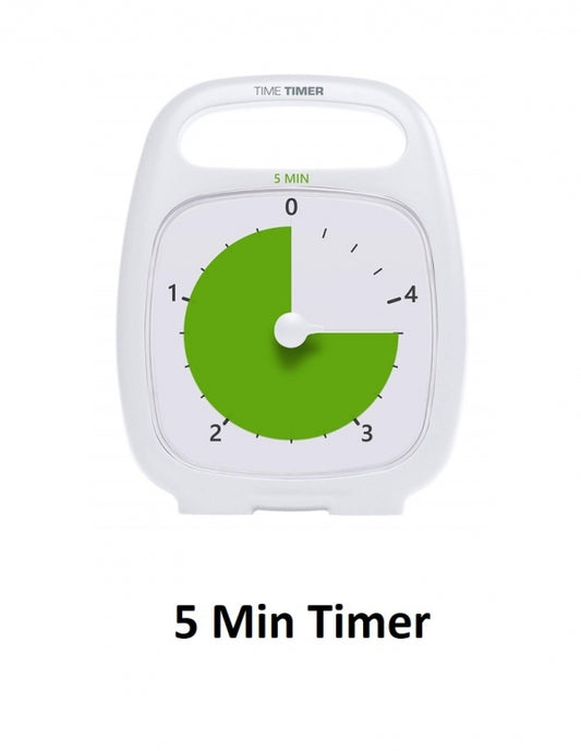 Time Timer Plus 5 Minute Visual Analog Timer