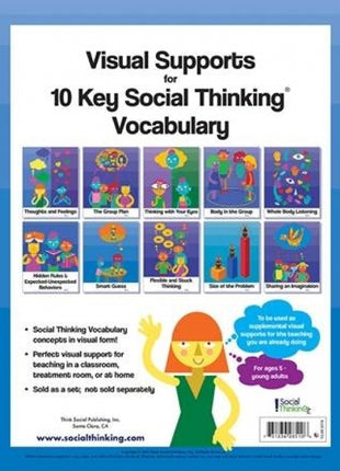 Visual Supports for 10 Key Social Thinking Vocabulary Concepts