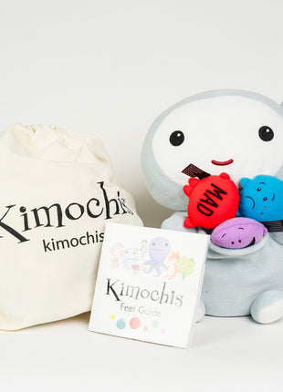 Kimochis® Cloud 13" Plush Character in a Canvas Bag