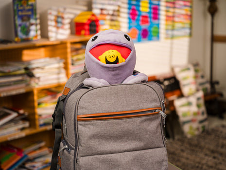 Kimochis® Huggtopus 13" Plush Character in a Canvas Bag