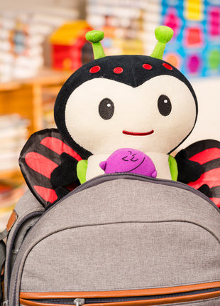 Kimochis® Bug 13" Plush Character in a Canvas Bag