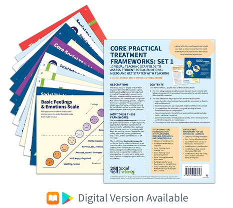 Social Thinking Frameworks  Collection : Core Practical Treatment Frameworks Set 1