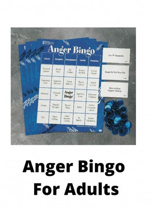 Anger Bingo For Adults