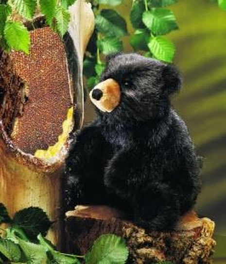 Baby Black Bear Puppet
