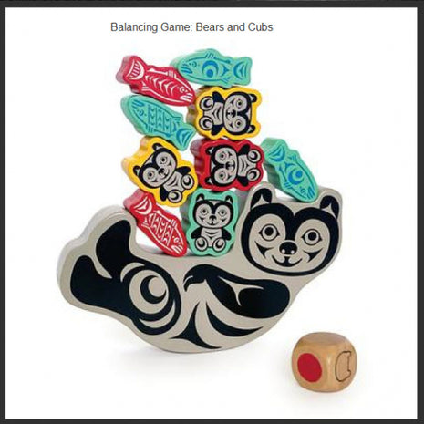 Balancing Game - Bear and Cubs