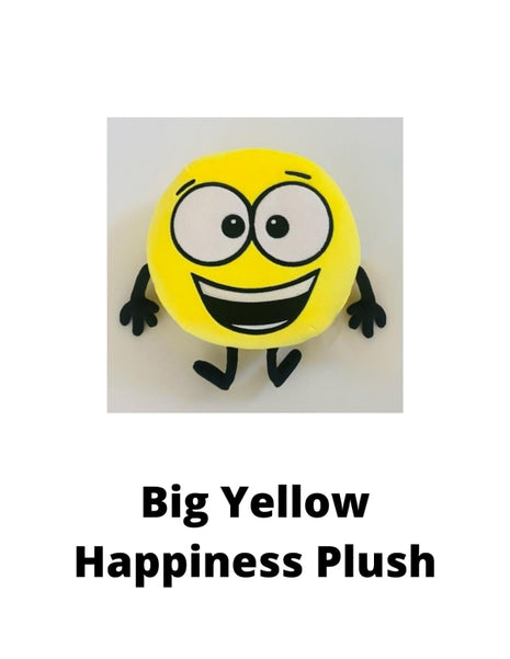 Yellow Big  Happiness Plush