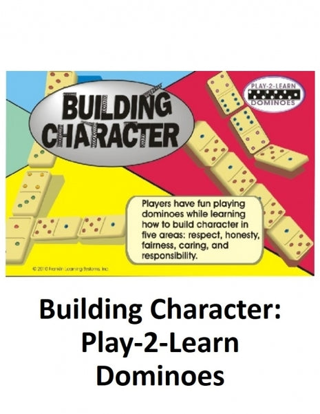 Building Character: Play-2-Learn Dominoes