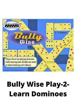 Bully Wise Play-2-Learn Dominoes