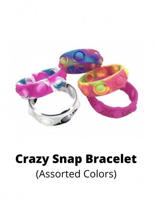 Crazy Snap Bracelet (Assorted Colors)
