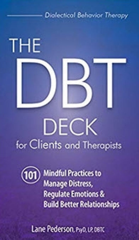 DBT Deck for Clients and Therapists