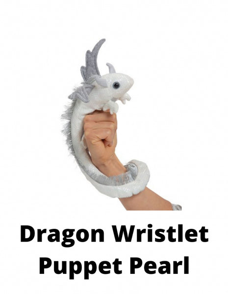 Dragon Wristlet Puppet Pearl