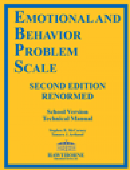 EBPS-2R School Version Rating Forms
