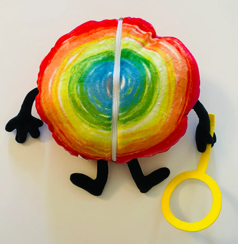 Feeling Detective Plush with 8 Mini Plush Emotions