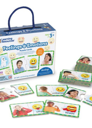 Feelings & Emotions Puzzle Cards