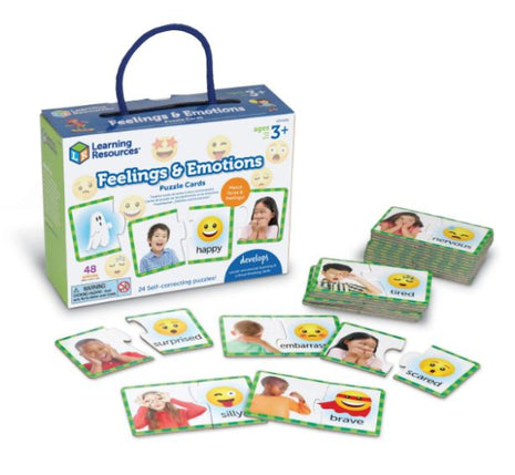 Feelings & Emotions Puzzle Cards