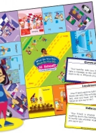 What Do You Say What Do You Do at School Board Game