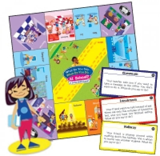 What Do You Say What Do You Do at School Board Game
