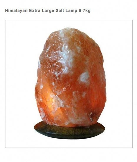Himalayan Salt Lamp Extra Large Amber