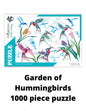 Garden of Hummingbirds 1000 Piece Puzzle