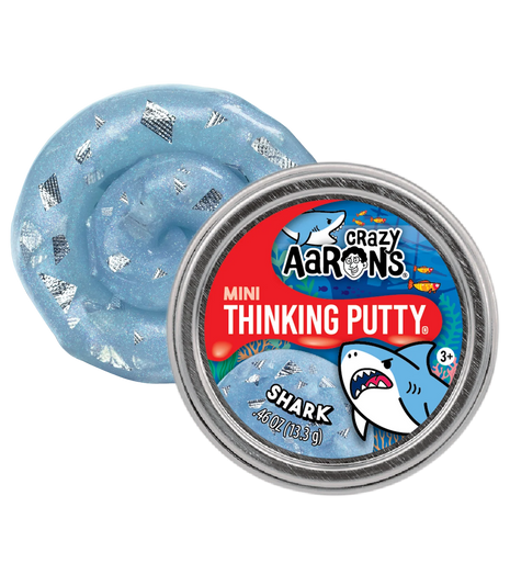 Mini Thinking Putty Shark 2"