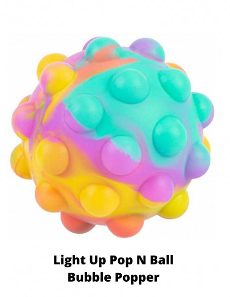 Light Up Pop N Ball Bubble Popper