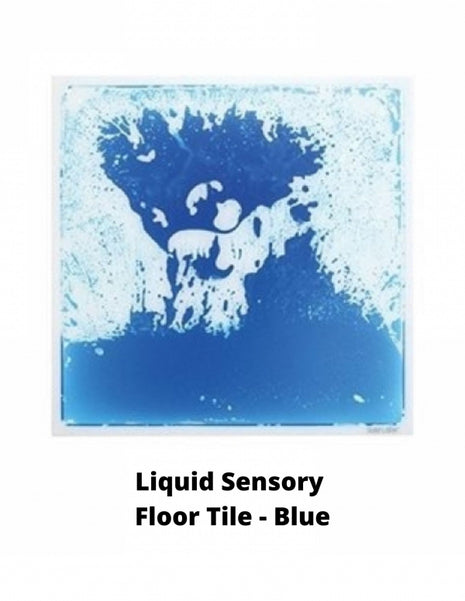 Liquid Sensory Floor Tile - Blue